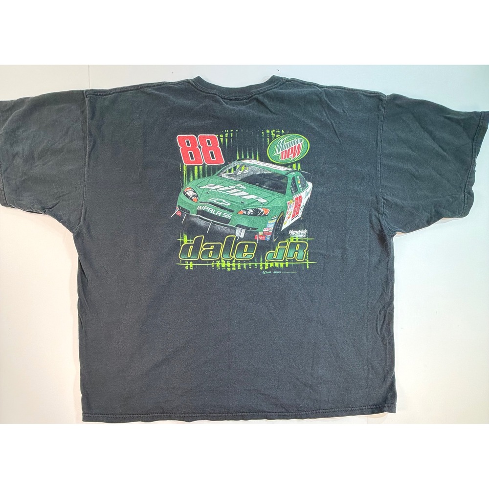 Chase Authentics Dale Earnhardt Jr 88 Mountain Dew NASCAR Racing T-Shirt 3XL
